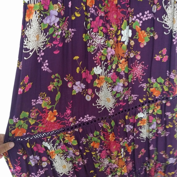 *SOLD* 💔tulle and Batiste plum  size S - Picture 5 of 6